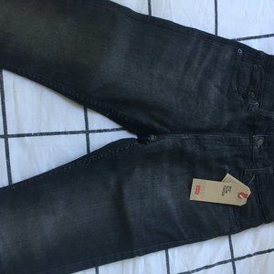 Levi's Mens Black 512 Slim Taper Jeans